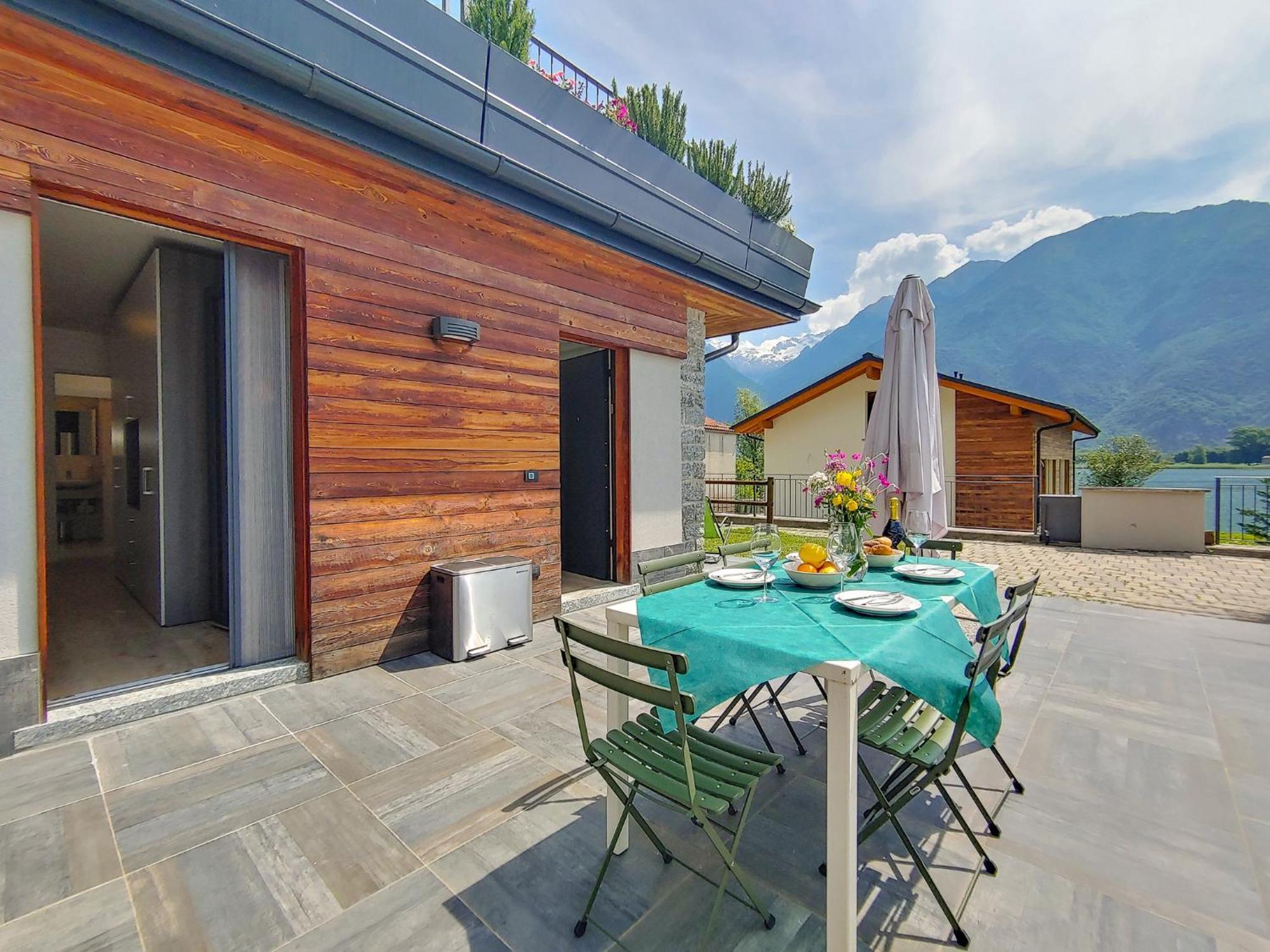 Dascio Emotion Ferienwohnung Mit Terrasse Am See Экстерьер фото