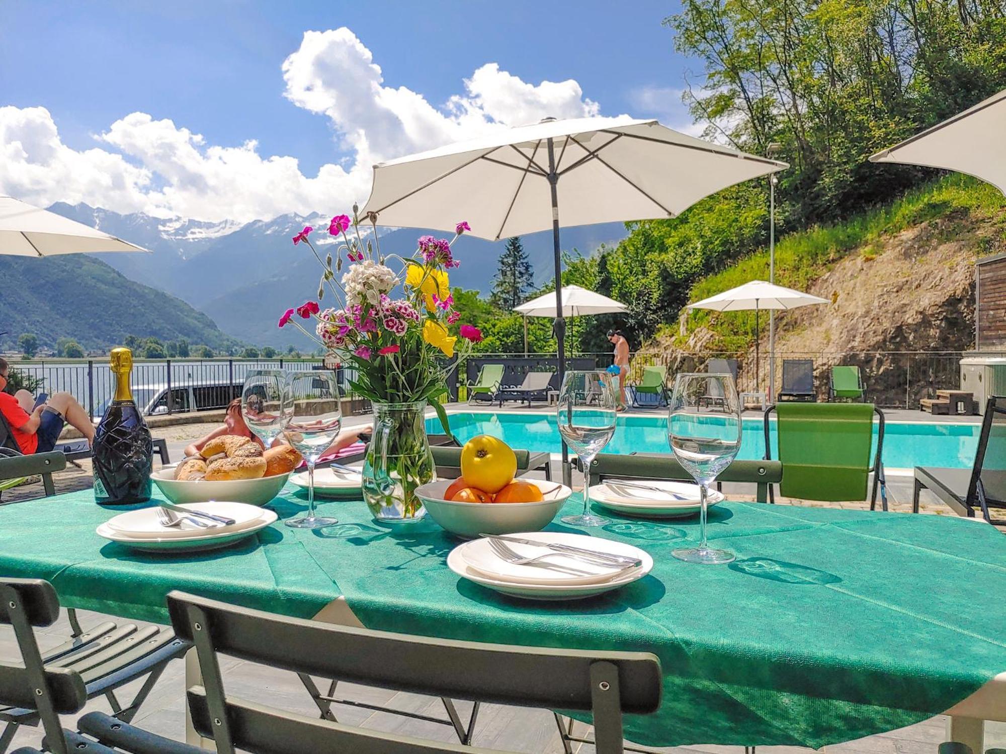 Dascio Emotion Ferienwohnung Mit Terrasse Am See Экстерьер фото
