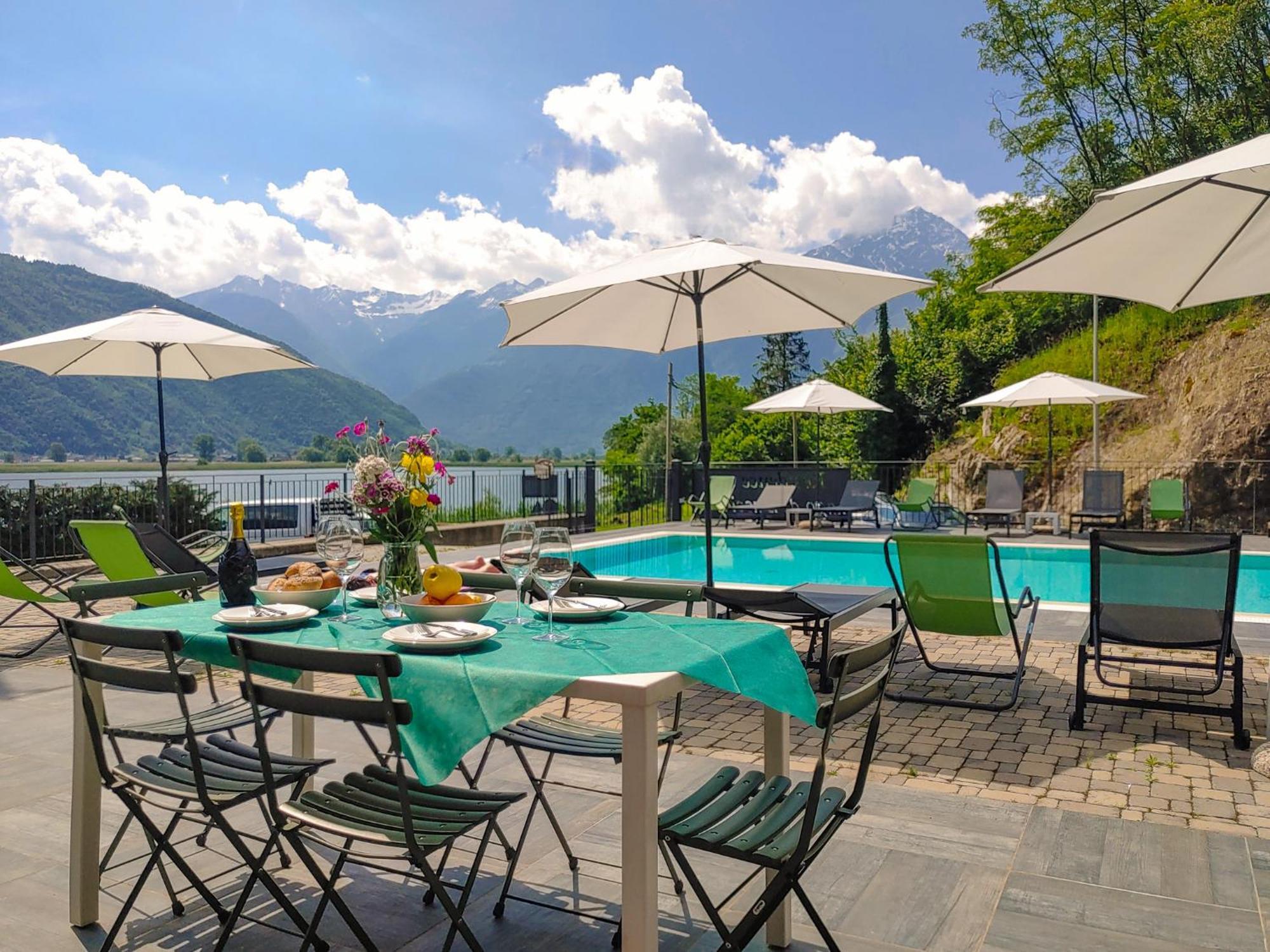 Dascio Emotion Ferienwohnung Mit Terrasse Am See Экстерьер фото