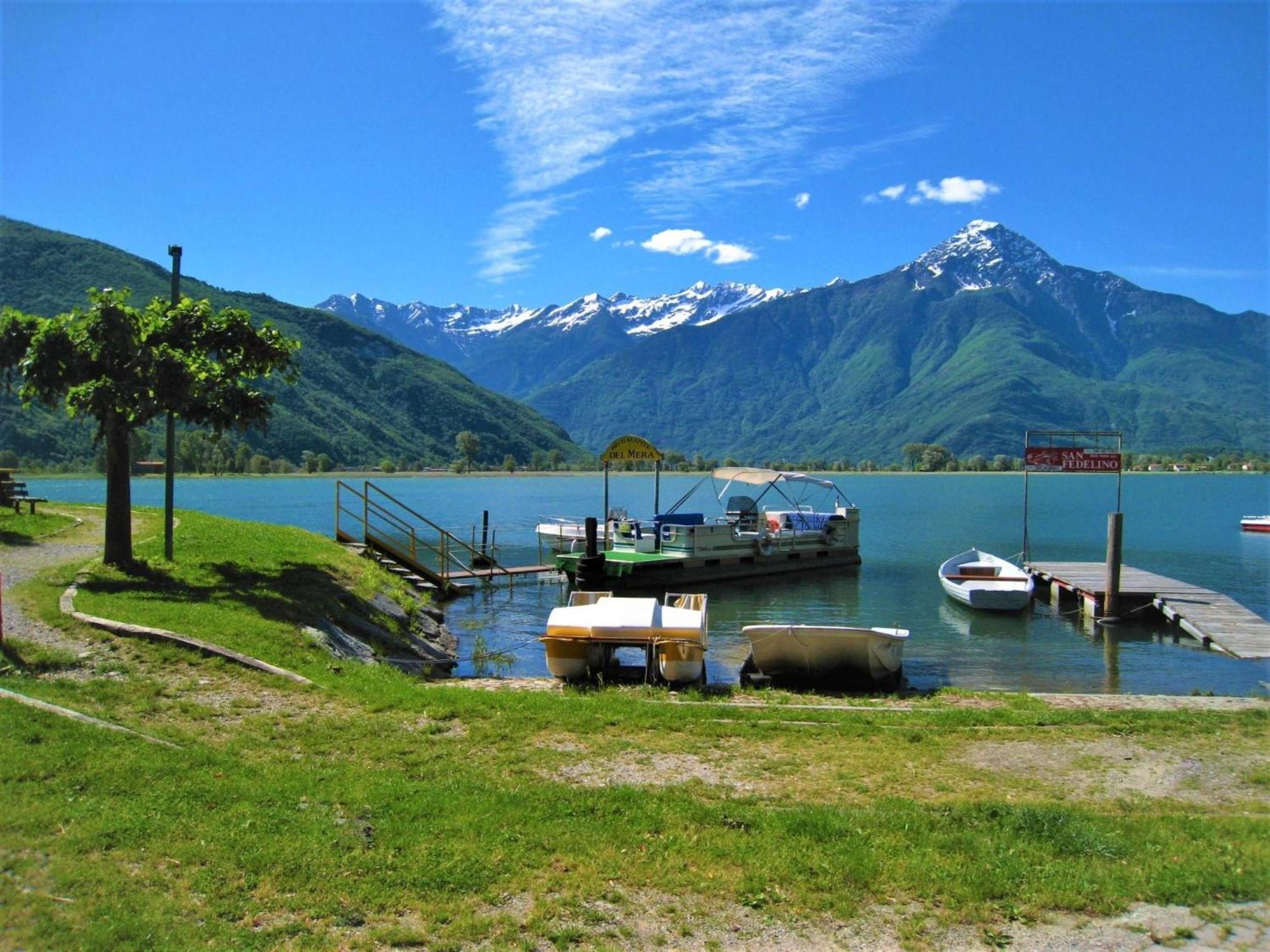 Dascio Emotion Ferienwohnung Mit Terrasse Am See Экстерьер фото